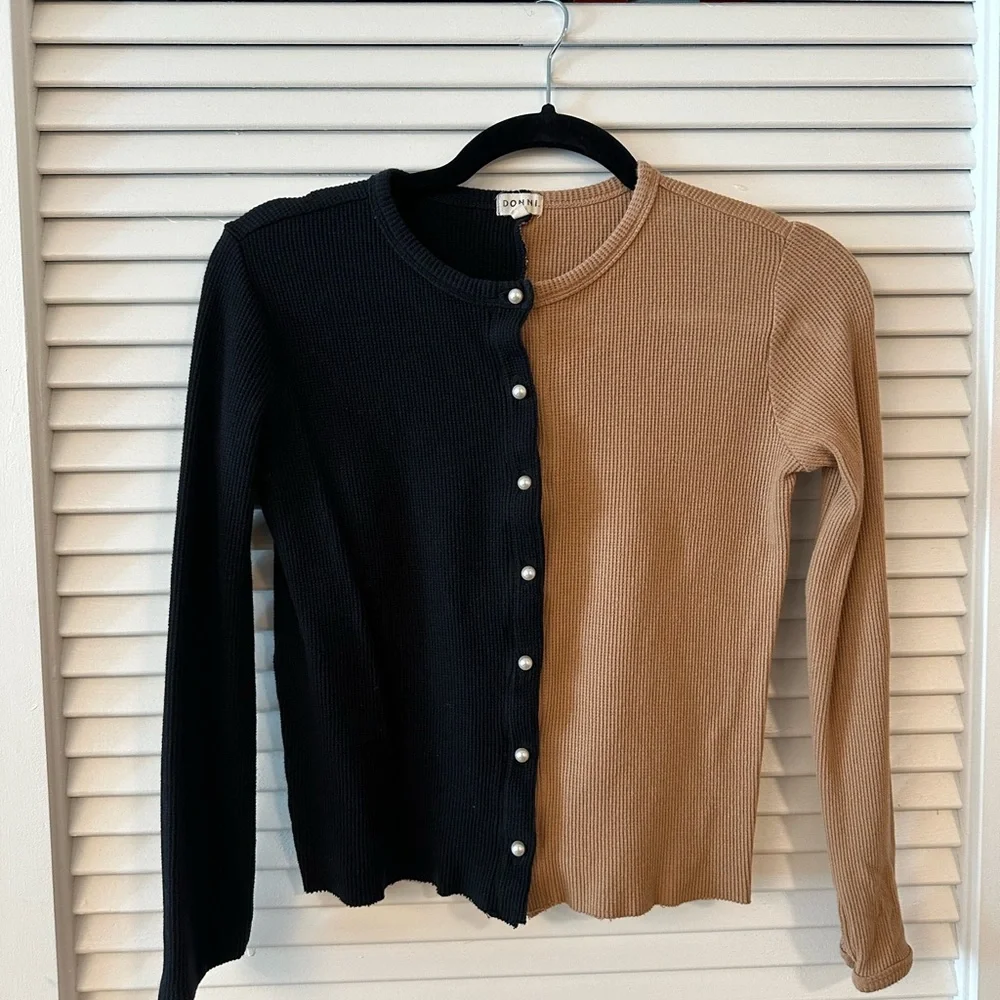 DONNI Duo Thermal Cardigan - Picture 3 of 6